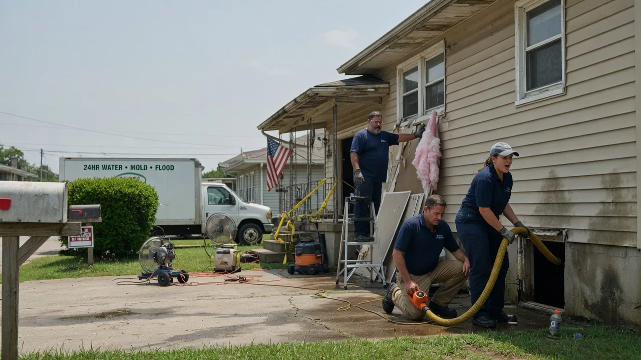 Water Damage Repair in Tiline, KY near me